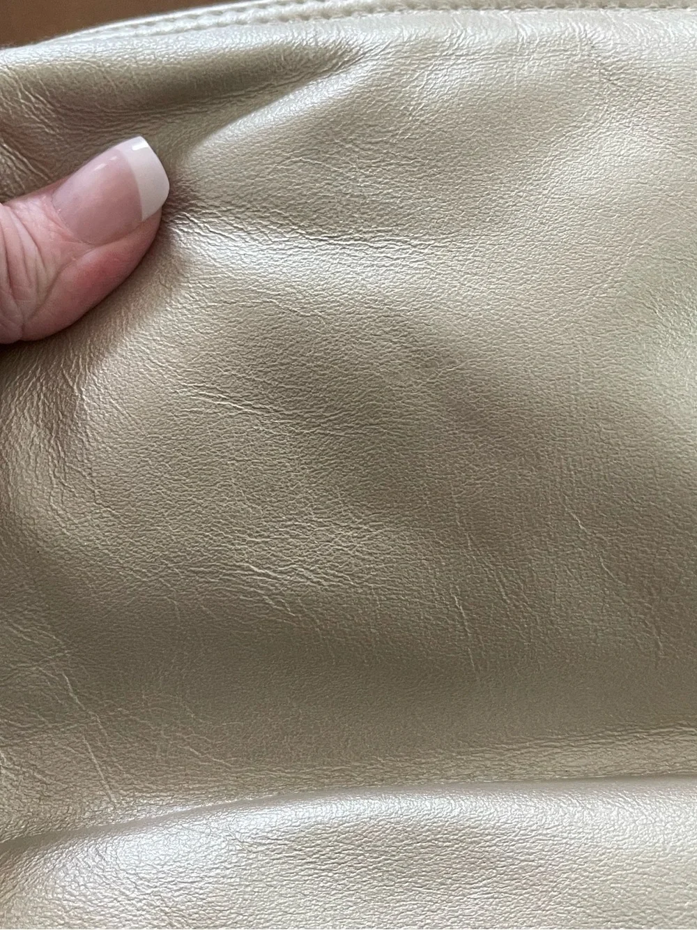 Diamicci cream leather